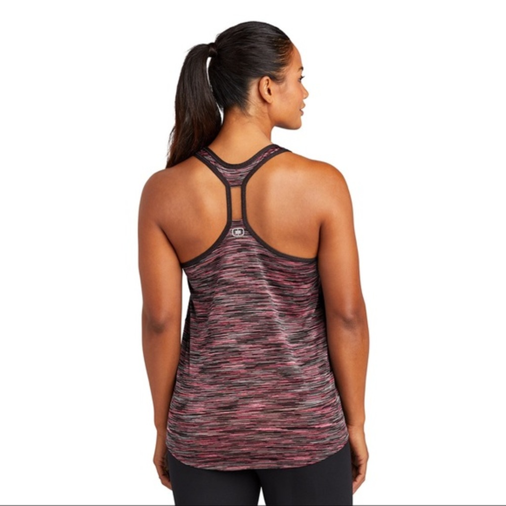 OGIO Ladies Space-Dye Racerback Tank - Picture 1 of 5